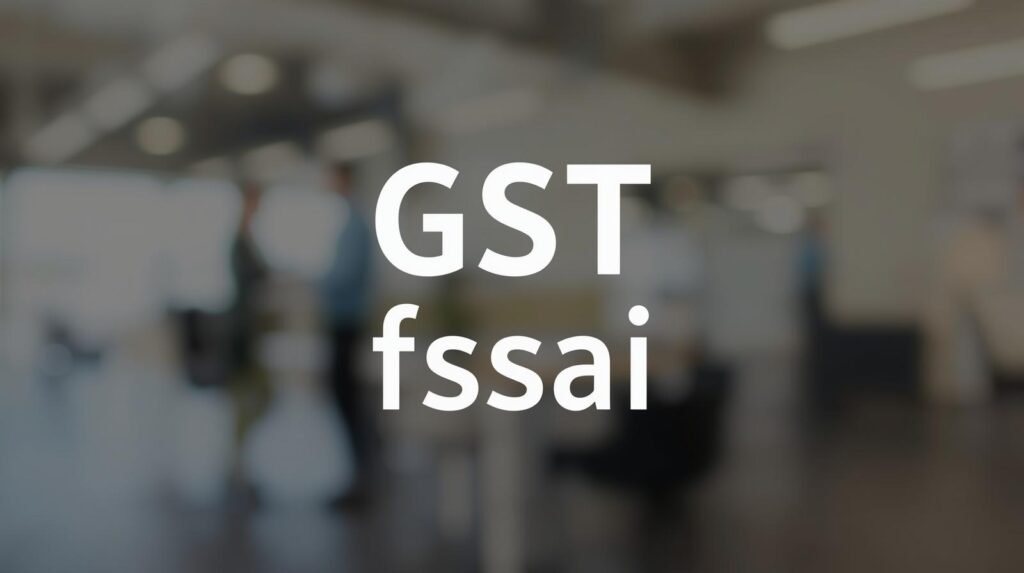 GST fssai for small businesses