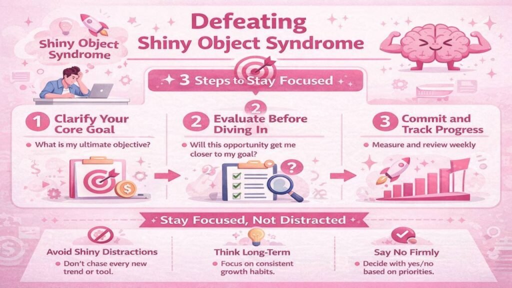 defeating shiny object syndrome